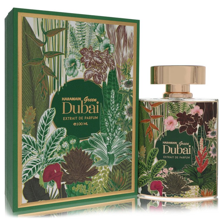 Al Haramain Green Dubai Extrait De Parfum Spray (Unisex) By Al Haramain Al Haramain