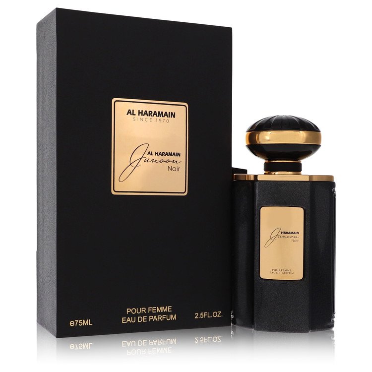 Al Haramain Junoon Noir Eau De Parfum Spray By Al Haramain - OPULENTIA