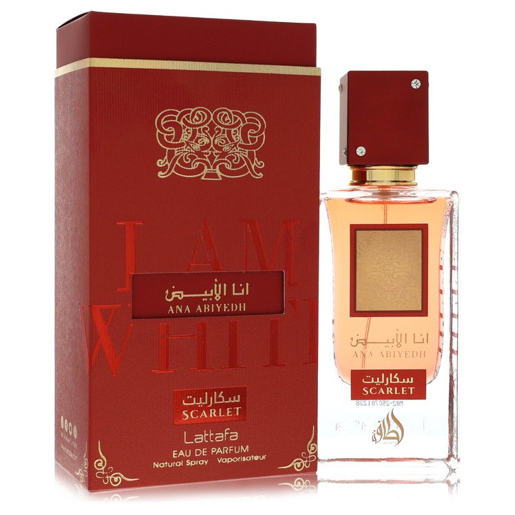 Ana Abiyedh I Am White Scarlet Eau De Parfum Spray (Unisex) By Lattafa Lattafa