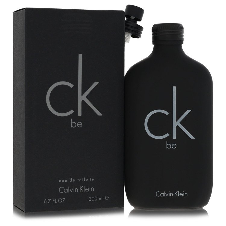 Calvin Klein CK Be unisex Eau de Toilette spray bottle with sleek design and minimalist label.