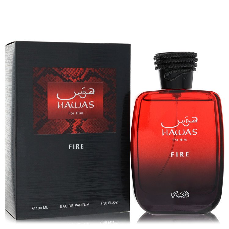 Hawas Fire Eau De Parfum Spray By Rasasi Rasasi