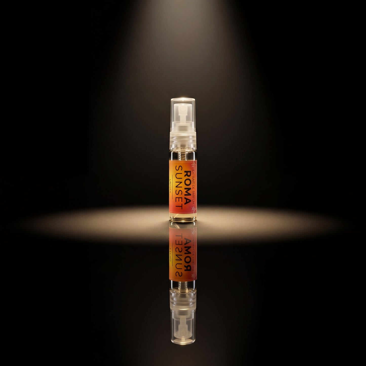 Roma Sunset Extrait Sample Vial (2mL) Roma Parfum — Luxury Extrait de Parfum | Lasting Fragrance for Women & Men