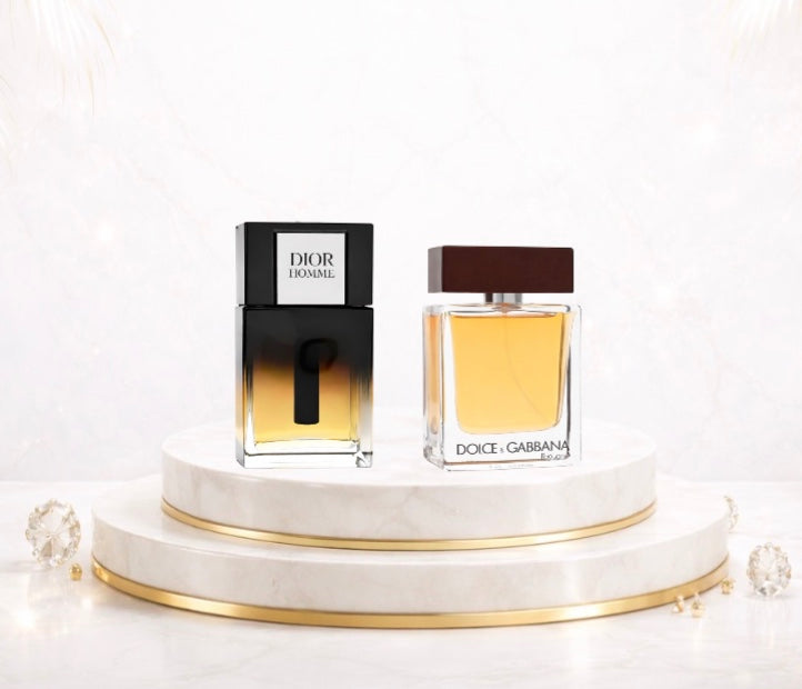 Dior Homme Intense 5oz + D&G The One 3.40z - OPULENTIA