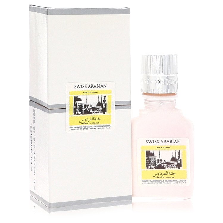 Jannet El Firdaus Concentrated Perfume Oil Free From Alcohol (Unisex White Attar) By Swiss Arabian Swiss Arabian