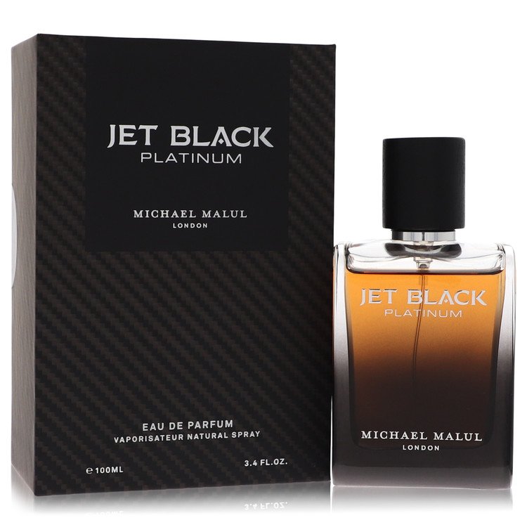 Jet Black Platinum Eau De Parfum Spray By Michael Malul - OPULENTIA