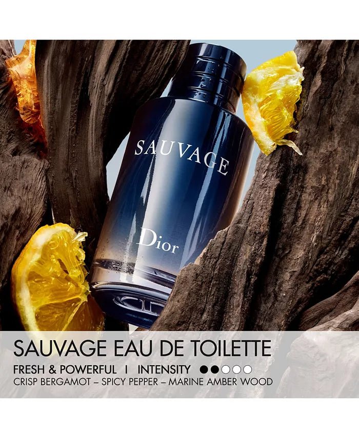 Dior Sauvage Eau de Toilette Spray for Men – Fresh & Powerful Fragrance - OPULENTIA
