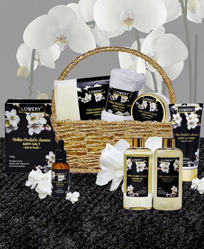 Lovery - Home Spa Orchid Jasmine Body Care Gift Set - OPULENTIA