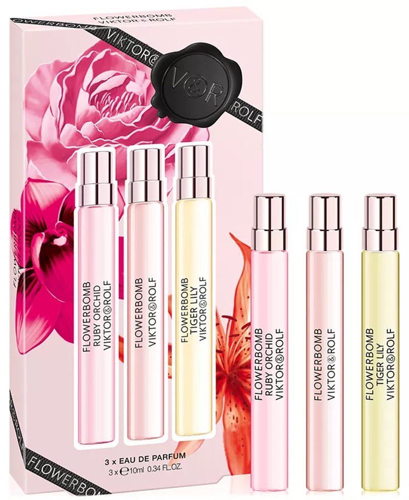 Viktor & Rolf - 3 - Pc. Flowerbomb Fragrance Discovery Set - OPULENTIA