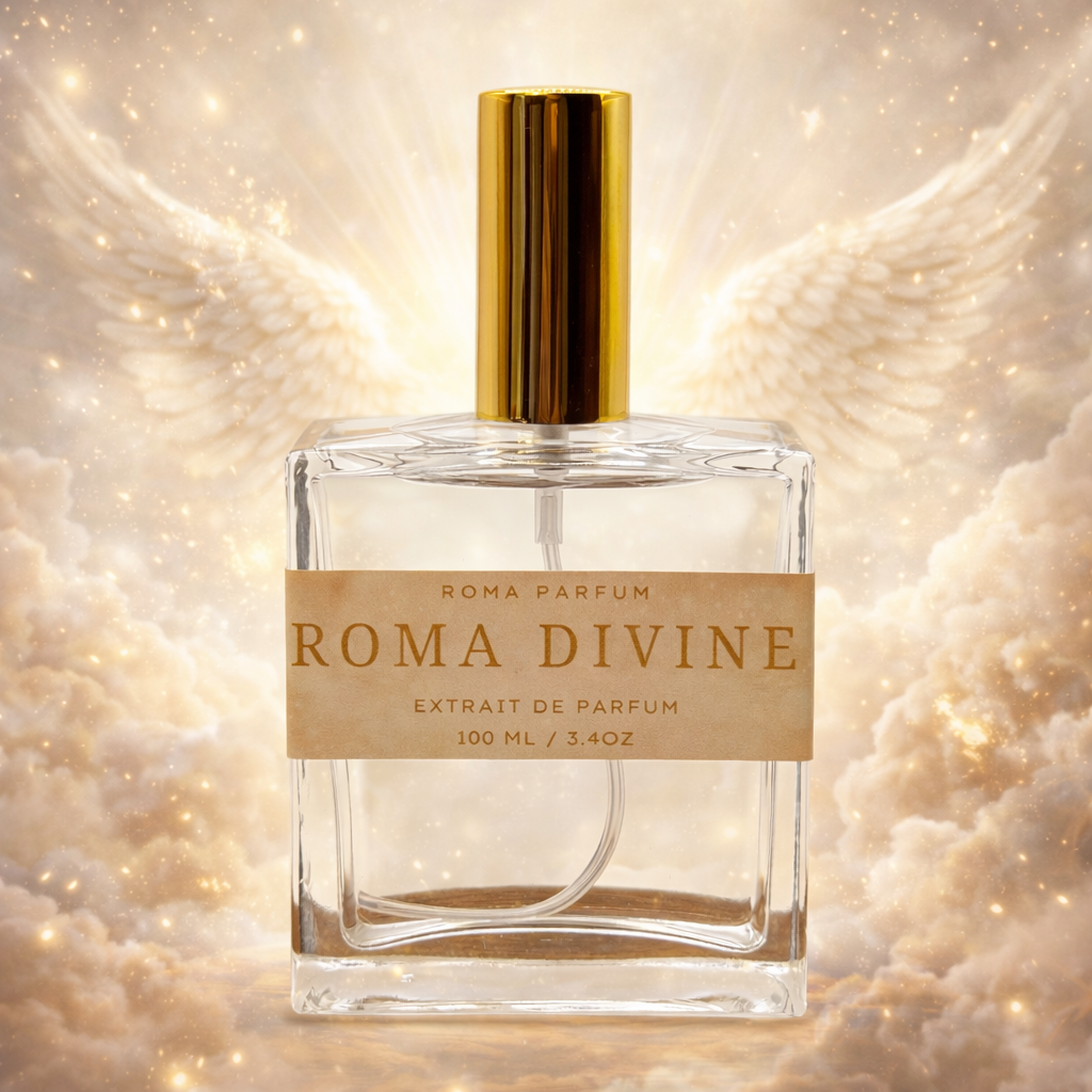 Roma Divine Extrait Mint l Vanilla | Wood Unisex Luxury Fragrance Roma Parfum — Luxury Extrait de Parfum | Lasting Fragrance for Women & Men