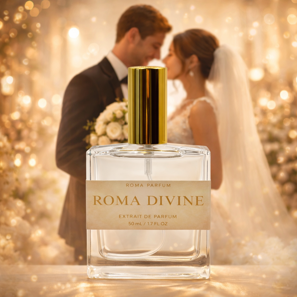 Roma Divine Extrait Mint l Vanilla | Wood Unisex Luxury Fragrance Roma Parfum — Luxury Extrait de Parfum | Lasting Fragrance for Women & Men