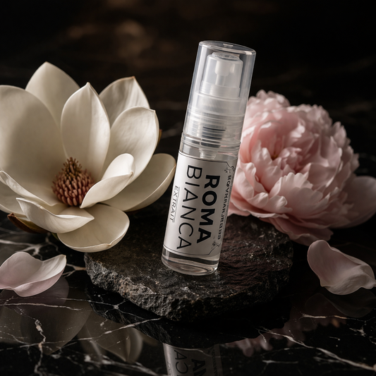 Roma Bianca 2mL Sample Vial Roma Parfum — Luxury Extrait de Parfum | Lasting Fragrance for Women & Men