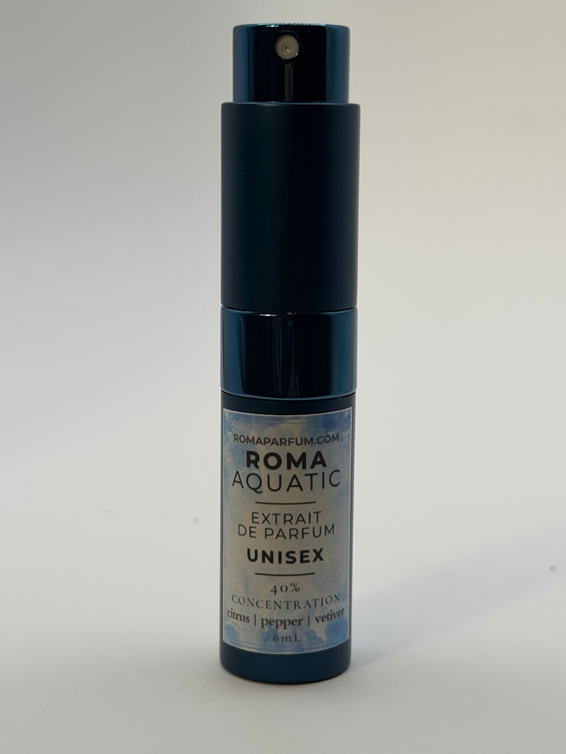 Roma Aquatic Extrait de Parfum 40% Concentration Roma Parfum — Luxury Extrait de Parfum | Lasting Fragrance for Women & Men
