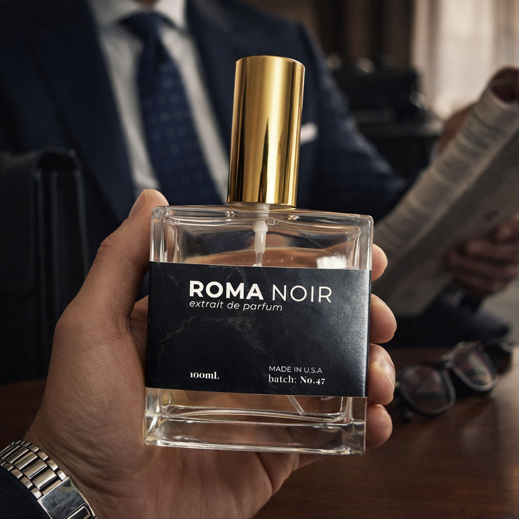 Roma Noir Extrait de Parfum Roma Parfum — Luxury Extrait de Parfum | Lasting Fragrance for Women & Men