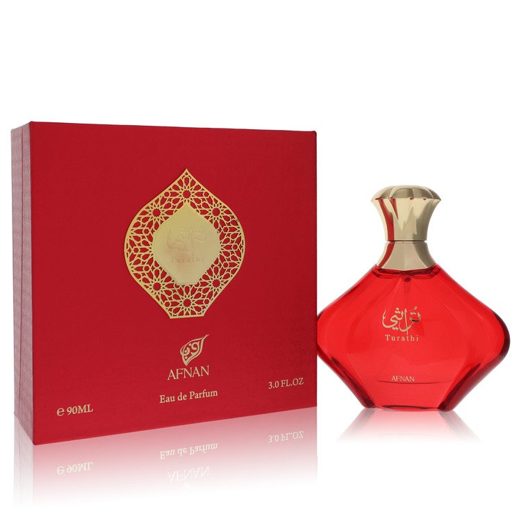 Afnan Turathi Red Eau De Parfum Spray By Afnan - OPULENTIA 