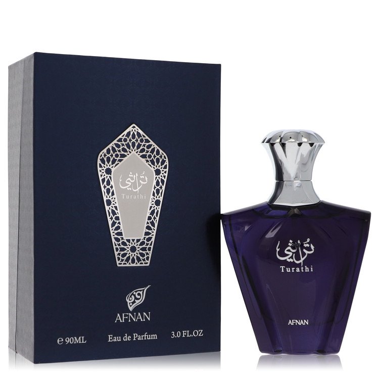 Afnan Turathi Blue Eau De Parfum Spray By Afnan - OPULENTIA 