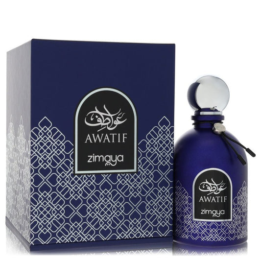 Afnan Zimaya Awatif Blue Eau De Parfum Spray By Afnan - OPULENTIA 