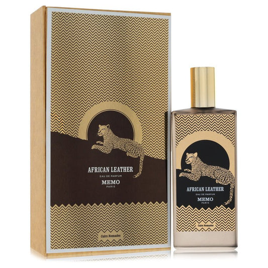 African Leather Eau De Parfum Spray (Unisex) By Memo Memo