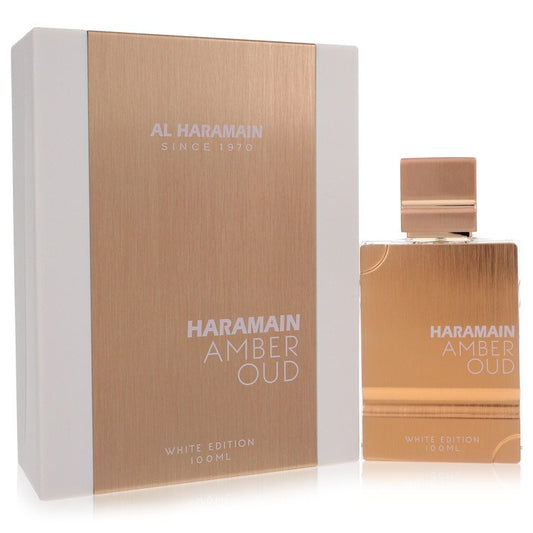 Al Haramain Amber Oud White Edition Eau De Parfum Spray (Unisex) By Al Haramain - OPULENTIA 