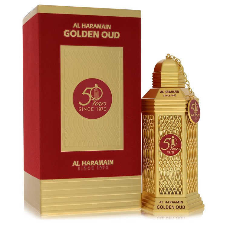 Al Haramain Golden Oud Eau De Parfum Spray By Al Haramain Al Haramain