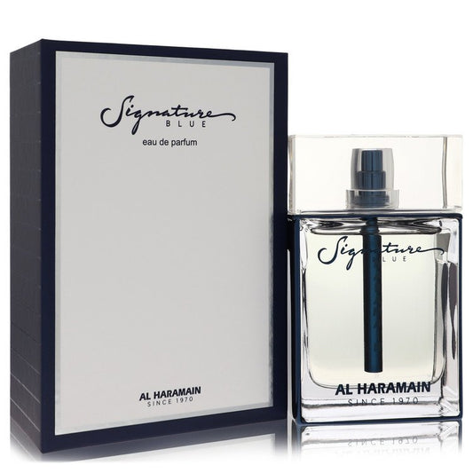 Al Haramain Signature Blue Eau De Parfum Spray By Al Haramain Al Haramain