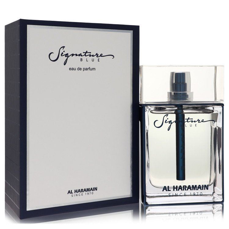 Al Haramain Signature Blue Eau De Parfum Spray By Al Haramain - OPULENTIA 