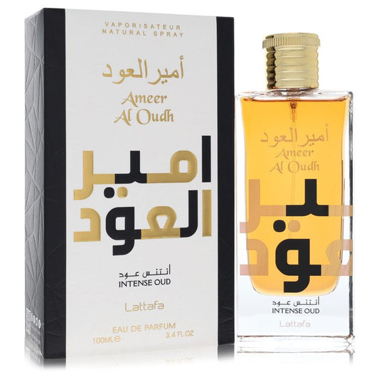 Ameer Al Oudh Intense Oud Eau De Parfum Spray (Unisex) By Lattafa - OPULENTIA 