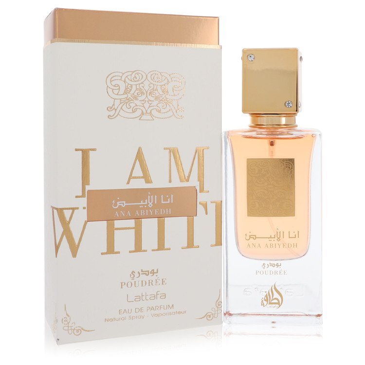 Ana Abiyedh I Am White Poudree Eau De Parfum Spray (Unisex) By Lattafa Lattafa
