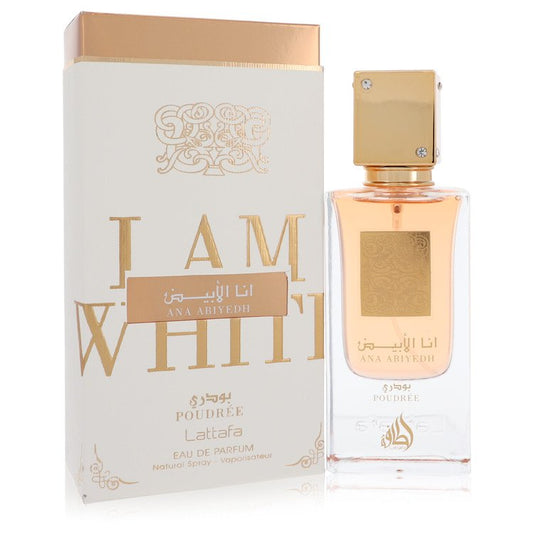 Ana Abiyedh I Am White Poudree Eau De Parfum Spray (Unisex) By Lattafa Lattafa