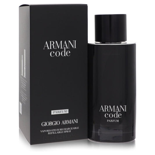Armani Code Parfum Spray Relillable By Giorgio Armani Giorgio Armani