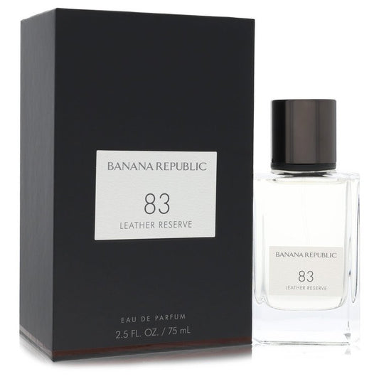 Banana Republic 83 Leather Reserve Eau De Parfum Spray (Unisex) By Banana Republic Banana Republic