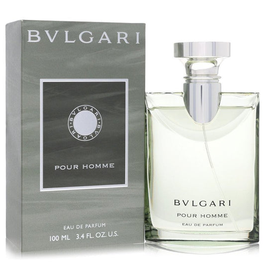 Bvlgari Eau De Parfum Spray bottle with elegant design, showcasing the luxury fragrance by Bvlgari.