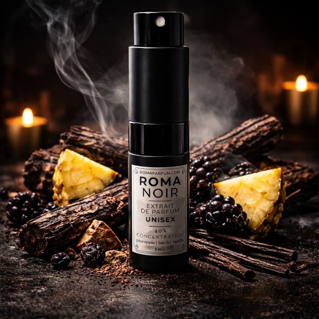 Roma Noir Extrait de Parfum 40% Oil Concentration Roma Parfum — Luxury Extrait de Parfum | Lasting Fragrance for Women & Men