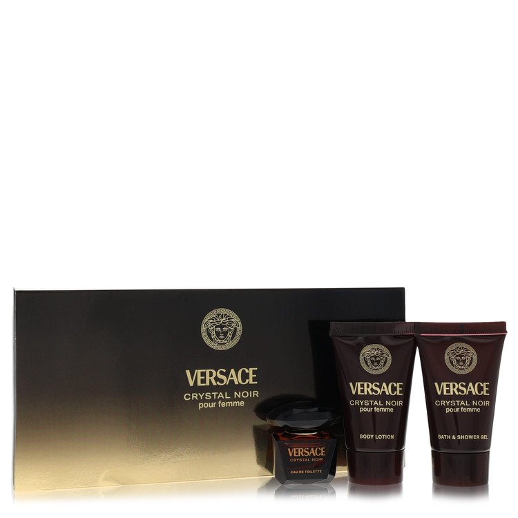 Crystal Noir Gift Set By Versace Versace