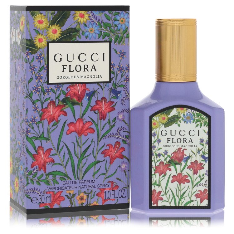 Flora Gorgeous Magnolia Eau De Parfum Spray By Gucci - OPULENTIA 