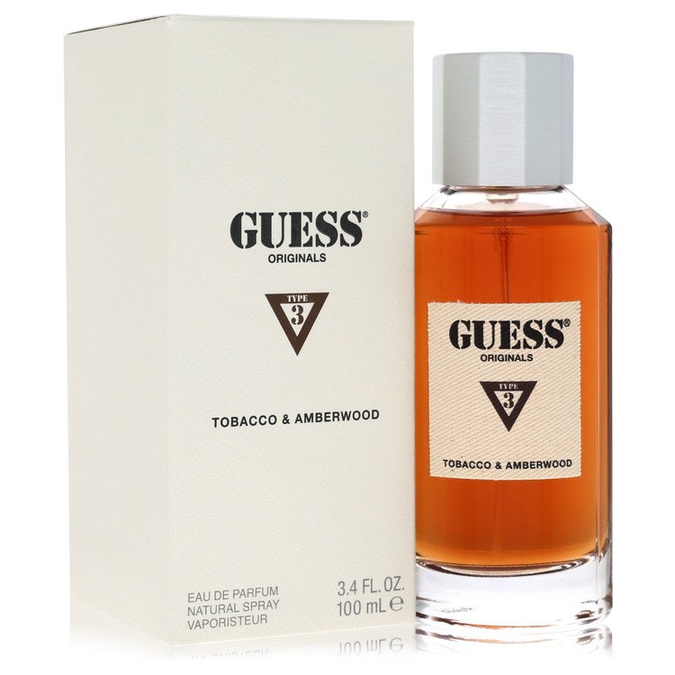 Guess Originals Type 3 Tabacco & Amberwood Eau De Parfum Spray By Guess Guess