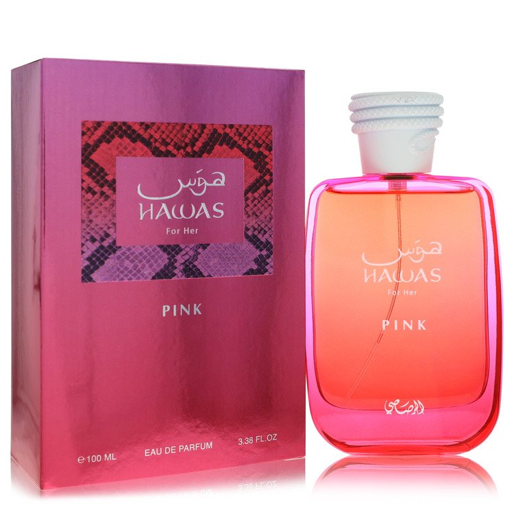 Hawas Pink Eau De Parfum Spray By Rasasi Rasasi