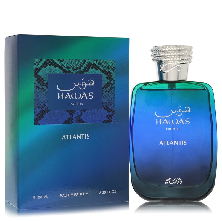 Hawas Atlantis Eau De Parfum Spray By Rasasi Rasasi