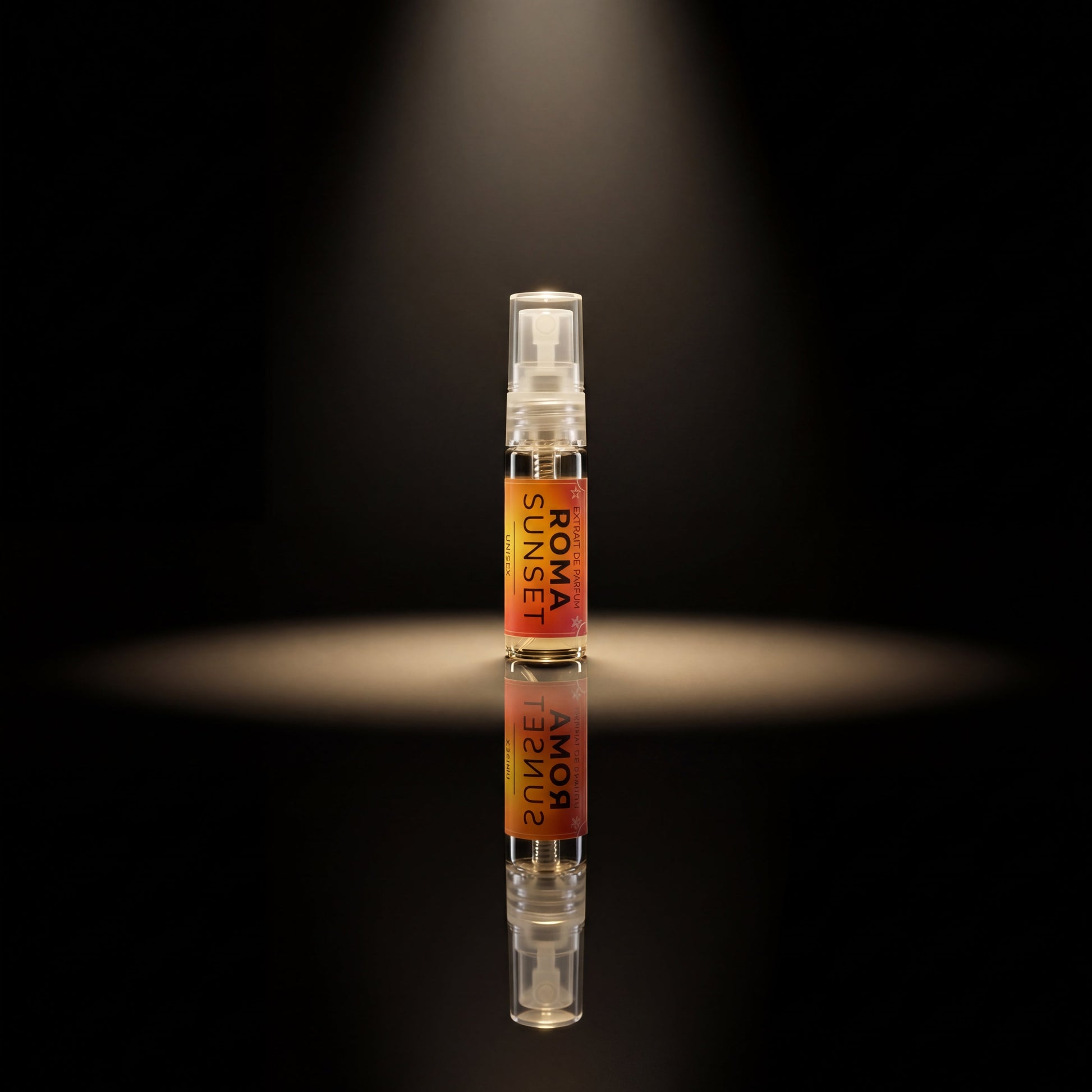 Roma Sunset Extrait Sample Vial (2mL) Roma Parfum — Luxury Extrait de Parfum | Lasting Fragrance for Women & Men