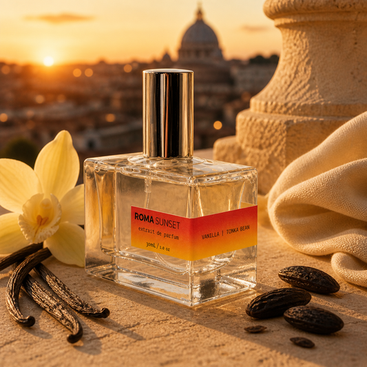Roma Sunset 30mL Roma Parfum — Luxury Extrait de Parfum | Lasting Fragrance for Women & Men