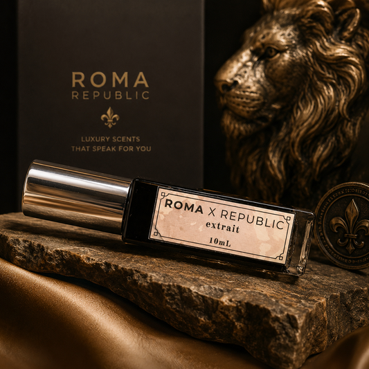 Roma x Republic 10mL Roma Parfum — Luxury Extrait de Parfum | Lasting Fragrance for Women & Men