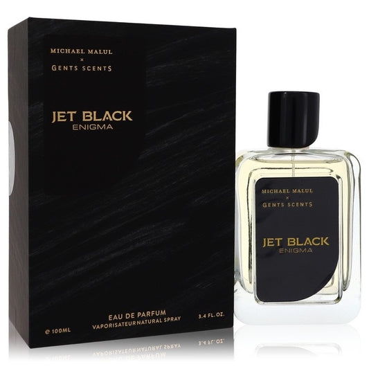 Jet Black Enigma Eau De Parfum Spray By Michael Malul - OPULENTIA 