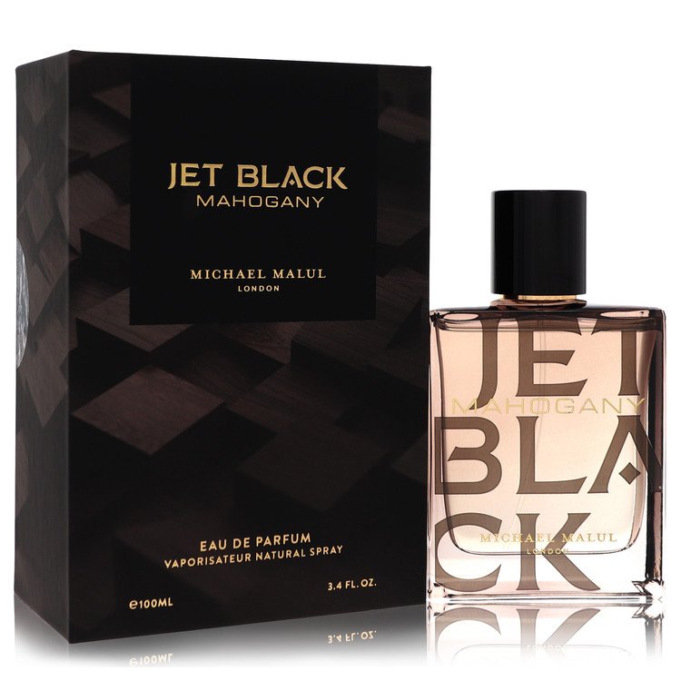 Jet Black Mahogany Eau De Parfum Spray By Michael Malul - OPULENTIA 