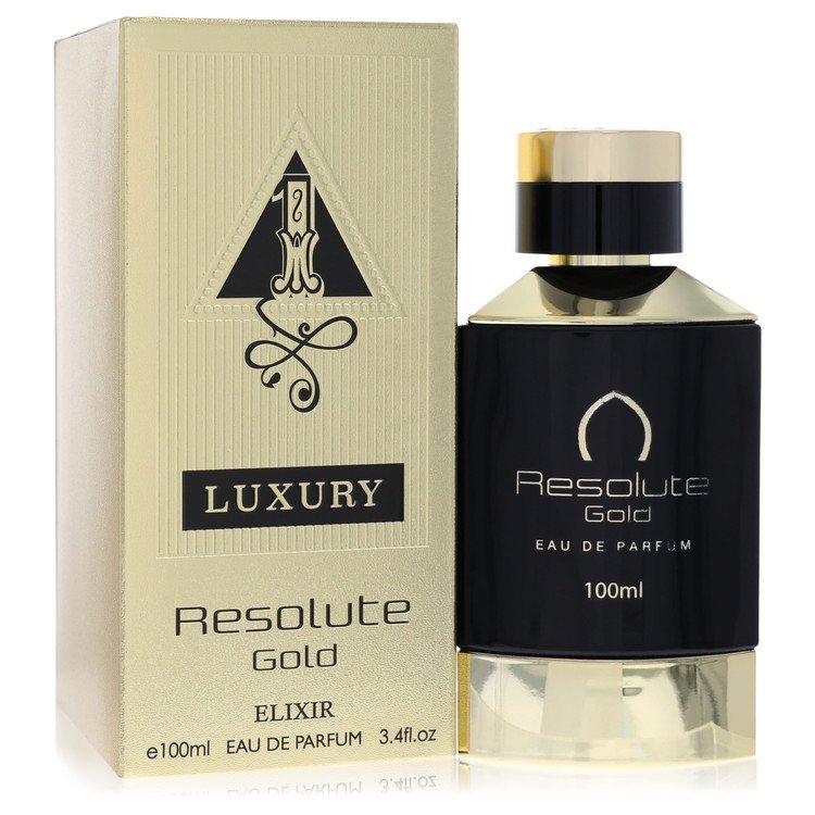 Khalis Resolute Gold Elixir Luxury Collection Eau De Parfum Spray By Khalis Khalis