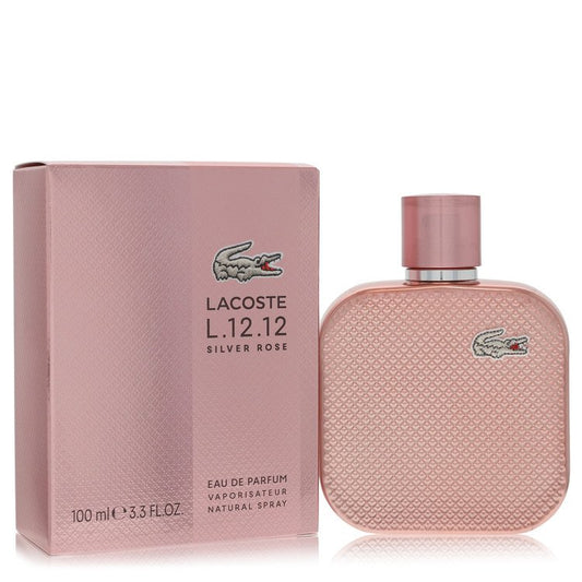 Lacoste Eau De Lacoste L.12.12 Silver Pink Eau De Parfum Spray By Lacoste