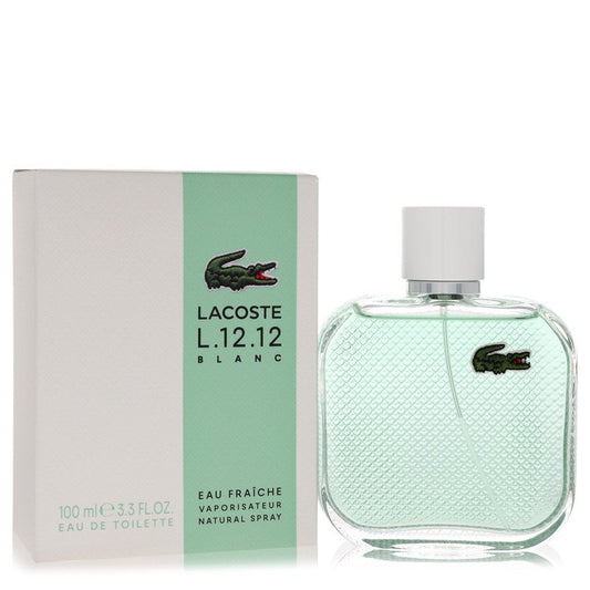 Lacoste Eau De Lacoste L.12.12 Blanc Eau Fraichie Eau De Toilette Spray By Lacoste - OPULENTIA 