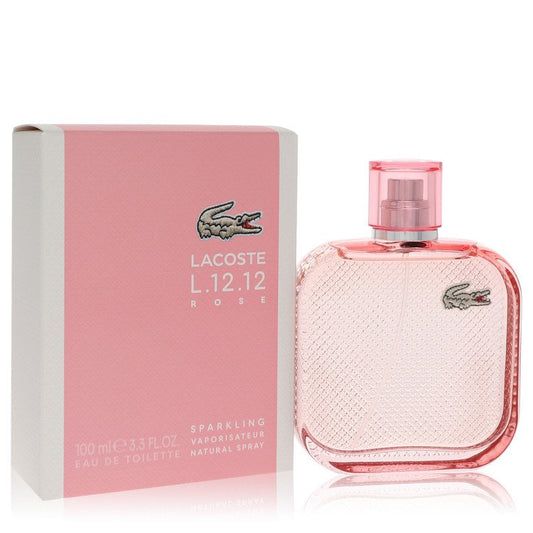 Lacoste Eau De Lacoste L.12.12 Rose Sparkling Eau De Toilette Spray By Lacoste Lacoste
