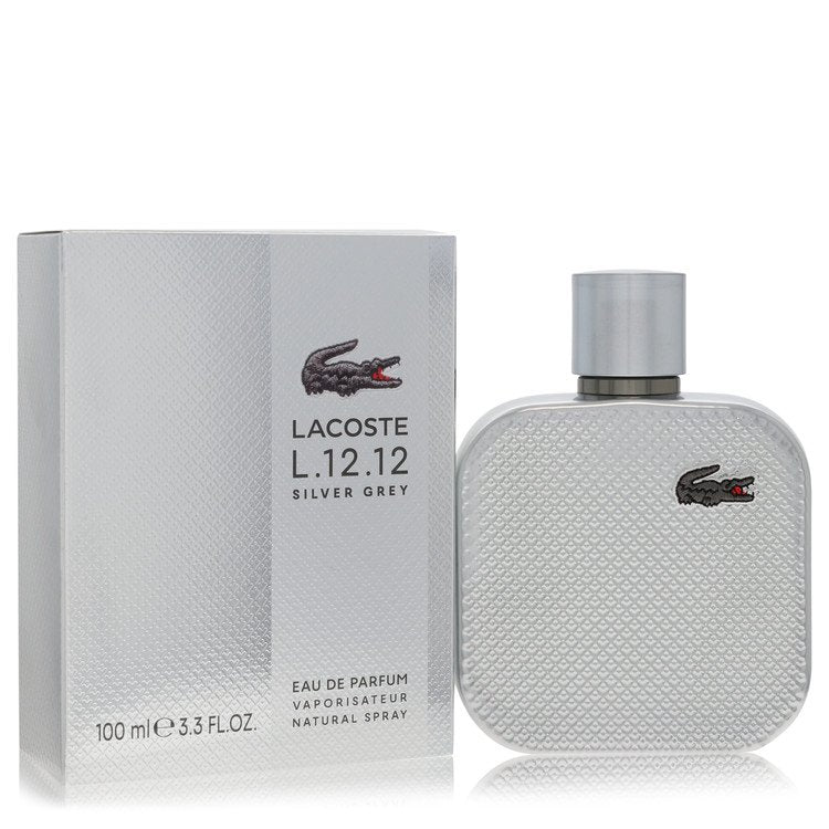 Lacoste Eau De Lacoste L.12.12 Silver Grey Eau De Parfum Spray By Lacoste Lacoste