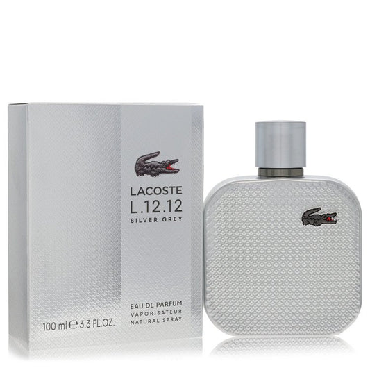 Lacoste Eau De Lacoste L.12.12 Silver Grey Eau De Parfum Spray By Lacoste Lacoste