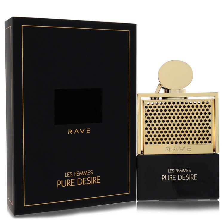 Lattafa Rave Pure Desire Gold Eau De Parfum Spray By Lattafa Lattafa
