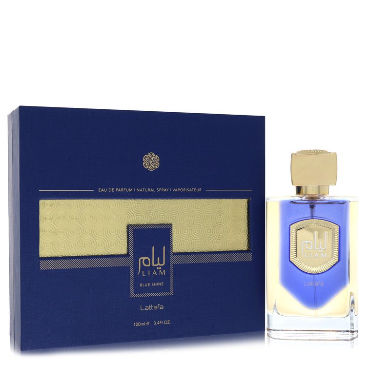 Lattafa Liam Blue Shine Eau De Parfum Spray (Unisex) By Lattafa Lattafa